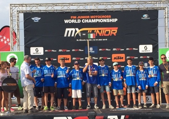 Mondiale motocross junior: l'Italia è quinta Mondiale motocross junior: l'Italia è quinta