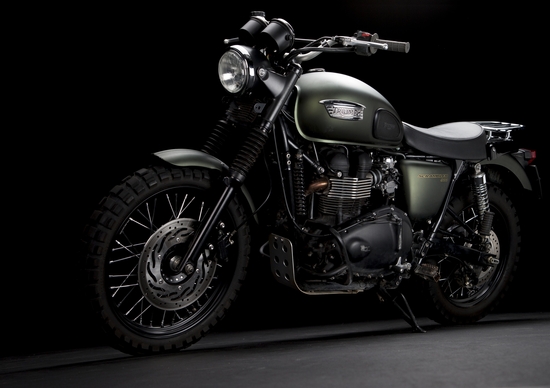 Triumph Scrambler Jurassic World, battuta all’asta per 43.752 dollari Triumph Scrambler Jurassic World, battuta all’asta per 43.752 dollari
