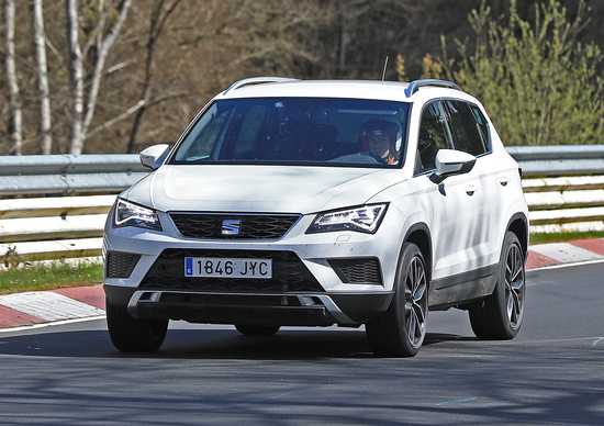 Seat Ateca Cupra, test al Ring per la più potente Seat Ateca Cupra, test al Ring per la più potente